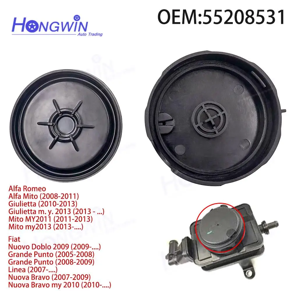 Oil separator membrane 55208531  For Alfa Romeo Mito Giulietta Fiat Nuovo Doblo Grande Punto Lancia Delta 55219081 70358414