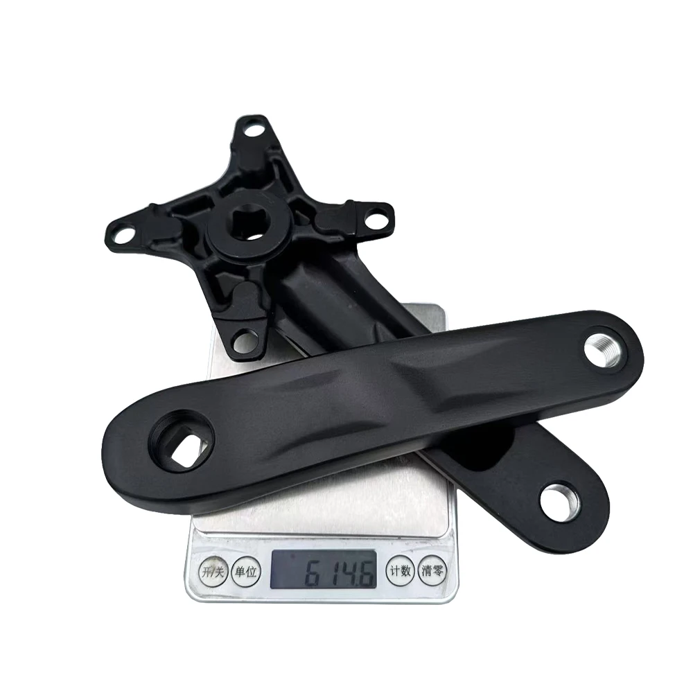 Mountainbike-Kinderkurbelarm-Set, quadratisch, konische Kurbelgarnitur, 1 x 104 BCD, schmale breite Zähne, Single-Speed-Kettenblatt, Kettenblatt, 30 Zähne, 32 Zähne, 42 Zähne – Detail 16