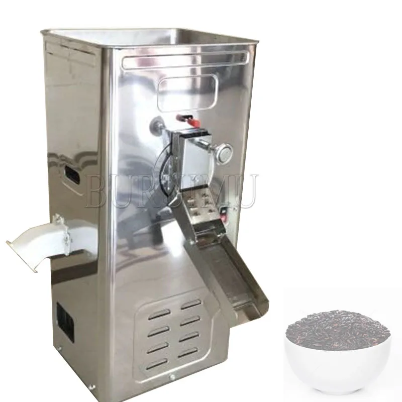 

Small Electric Rice Mill Peeling Milling Machine Stainless Steel Cabinet Rice Beater Threshing Machine Peeling Machine