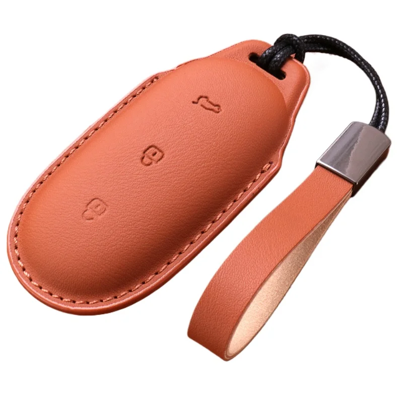 For LI XIANG L6 Pro L8 L7 L9 Leather key case bag Ultra one High end exclusive all inclusive key chain shell