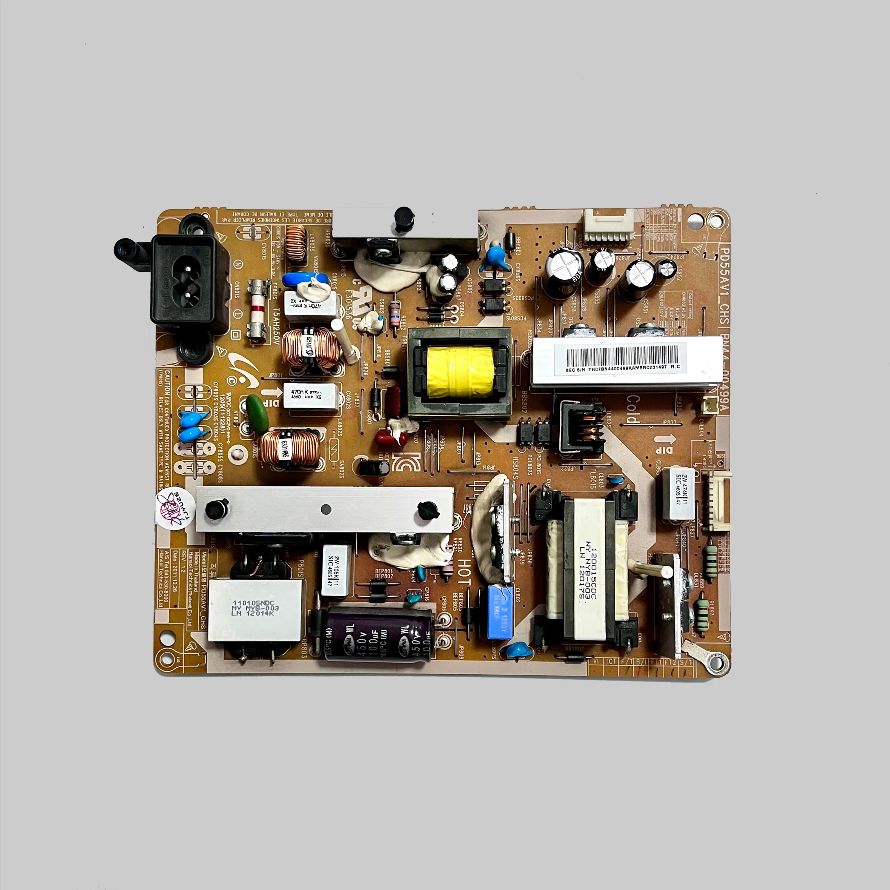 

Authentic Original TV Power Board BN44-00499A = BN44-00499C PD55AV1_CHS Working Properly And For LCD Smart TV UN50EH5000F Parts