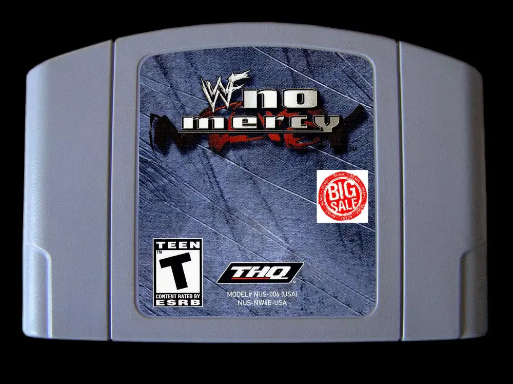 

64-битная игра ** WWF No Mercy (версия для США!!)