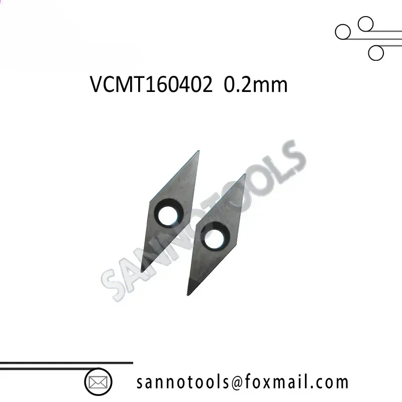 High Quality R0.2 Vcmt160402 / R0.4 Vcmt160404 / R0.8 Vcmt160408 Cbn Carbide Turning Inserts