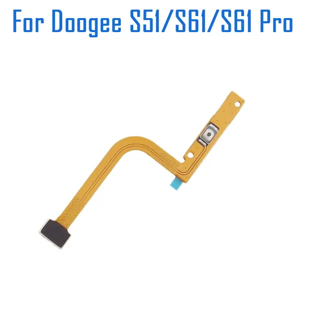 Nowy oryginalny DOOGEE S51 S61 Pro niestandardowy przycisk kabel FPC akcesoria do smartfona DOOGEE S51 S61