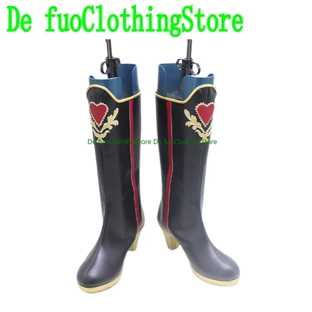 

Обувь для косплея Twisted-Wonderland Riddle, обувь для игры в стиле аниме, обувь для Хэллоуина и Рождества, De FuoClothing