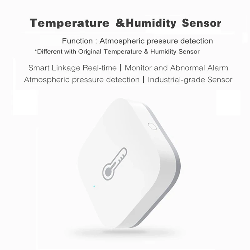 ●Temperature Humidity Sensor Zigbee Smart Air Pressure Environment Sensor Smart Home for Mi