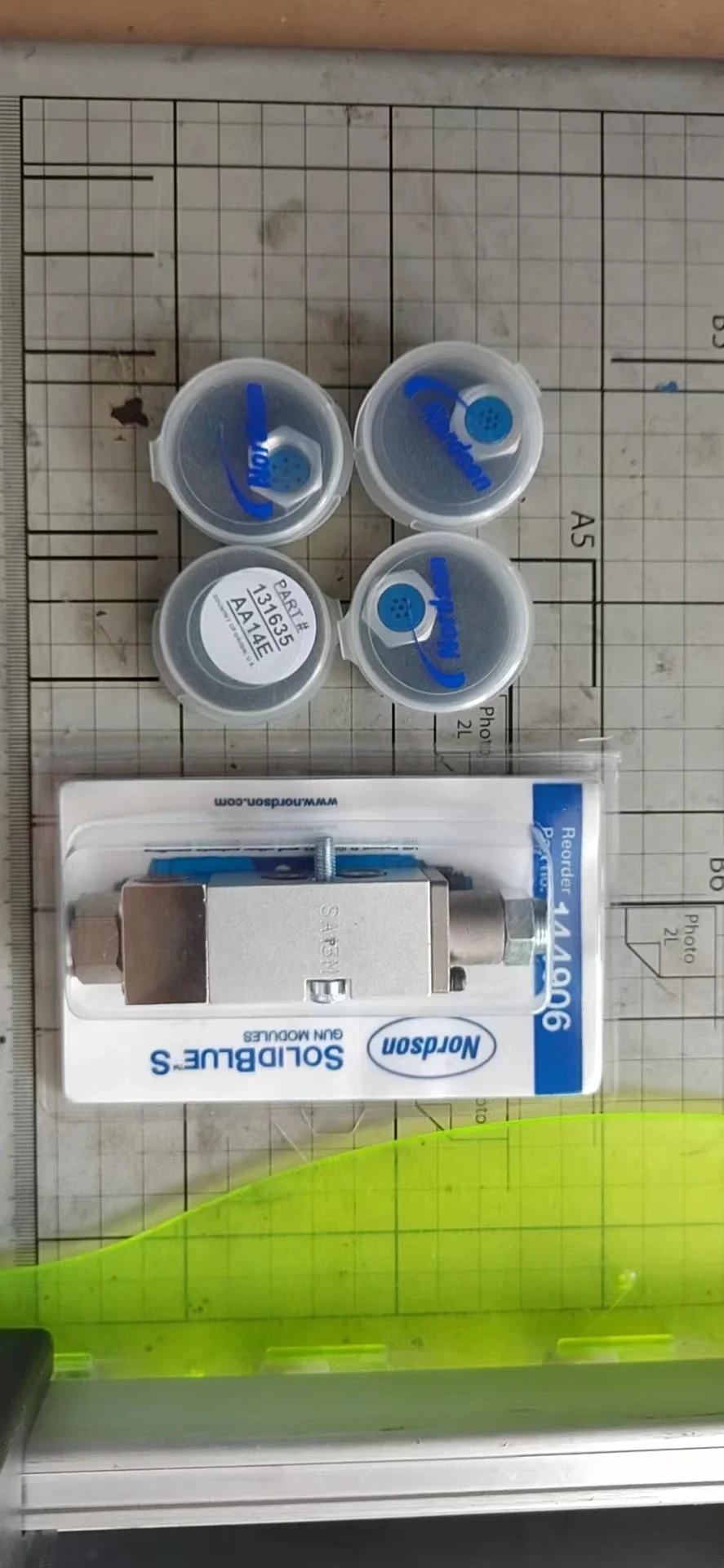 Bocal espiral NORDSON, SWIRL,. 046/150 Nuoxin 131635