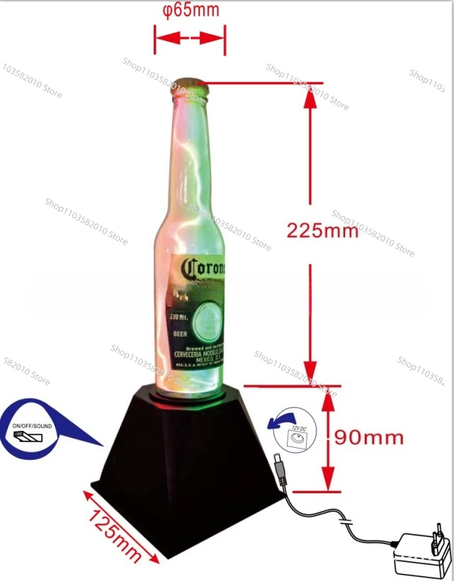 Supply electric ion bottle lamp electronic magic lamp Plasma bottle lightning bottle lamp