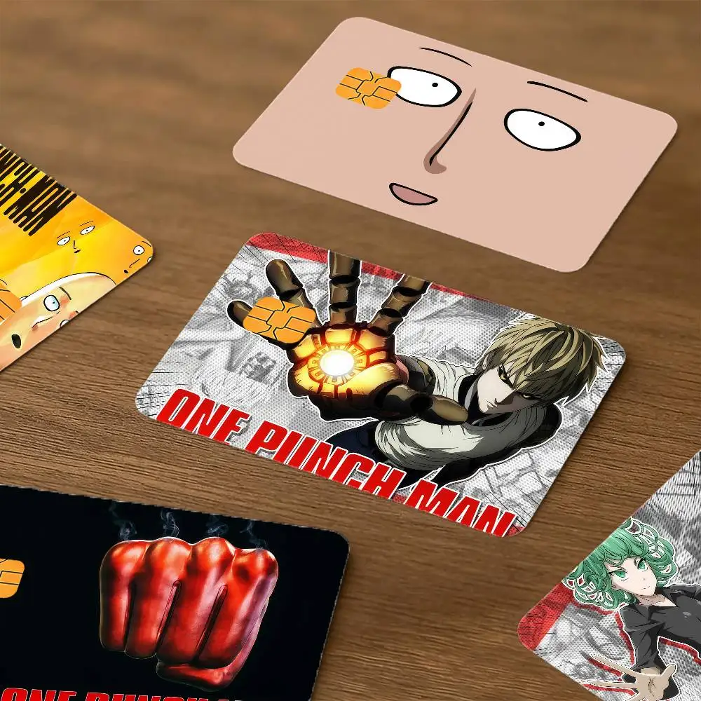 O-One P-Punch Anime Credit card stickers bank cards public transport cards waterproof and scratch-resistant protective film