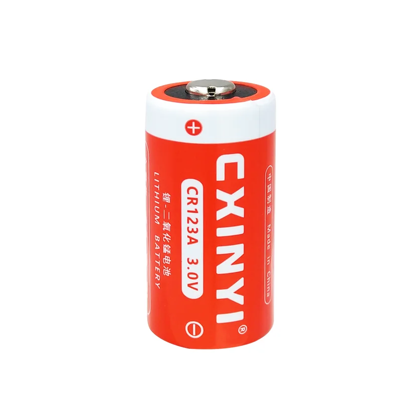 CXINYI CR123A 3V Disposable Lithium Manganese Battery Smoke Alarm Intelligent Toilet CR17345 Water Meter GPS Locator Flashlight