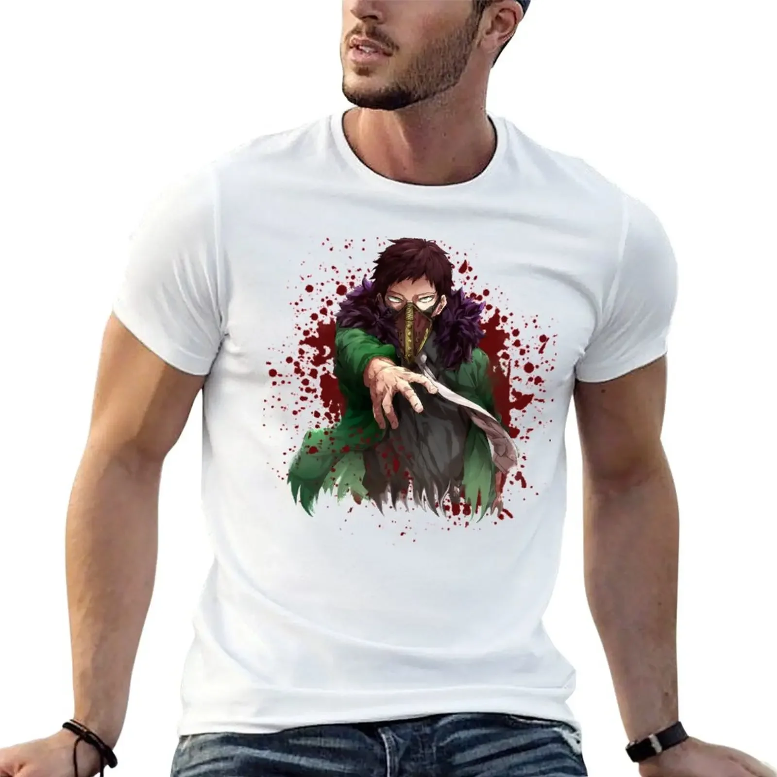 

Overhaul Kai Chisaki MHA T-Shirt graphic tee shirt Luxury man blanks custom shirt luxury clothes men