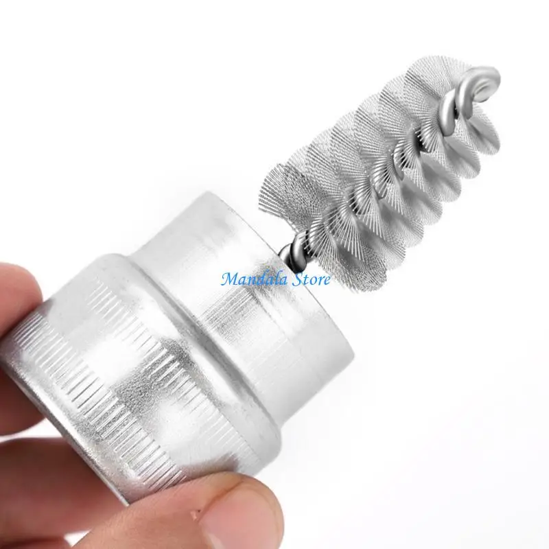 U2JC Battery Cleaning Provide Efficient Corrosion Removal with Resilient Bristles & Slip Resistant Handle for Garage Use