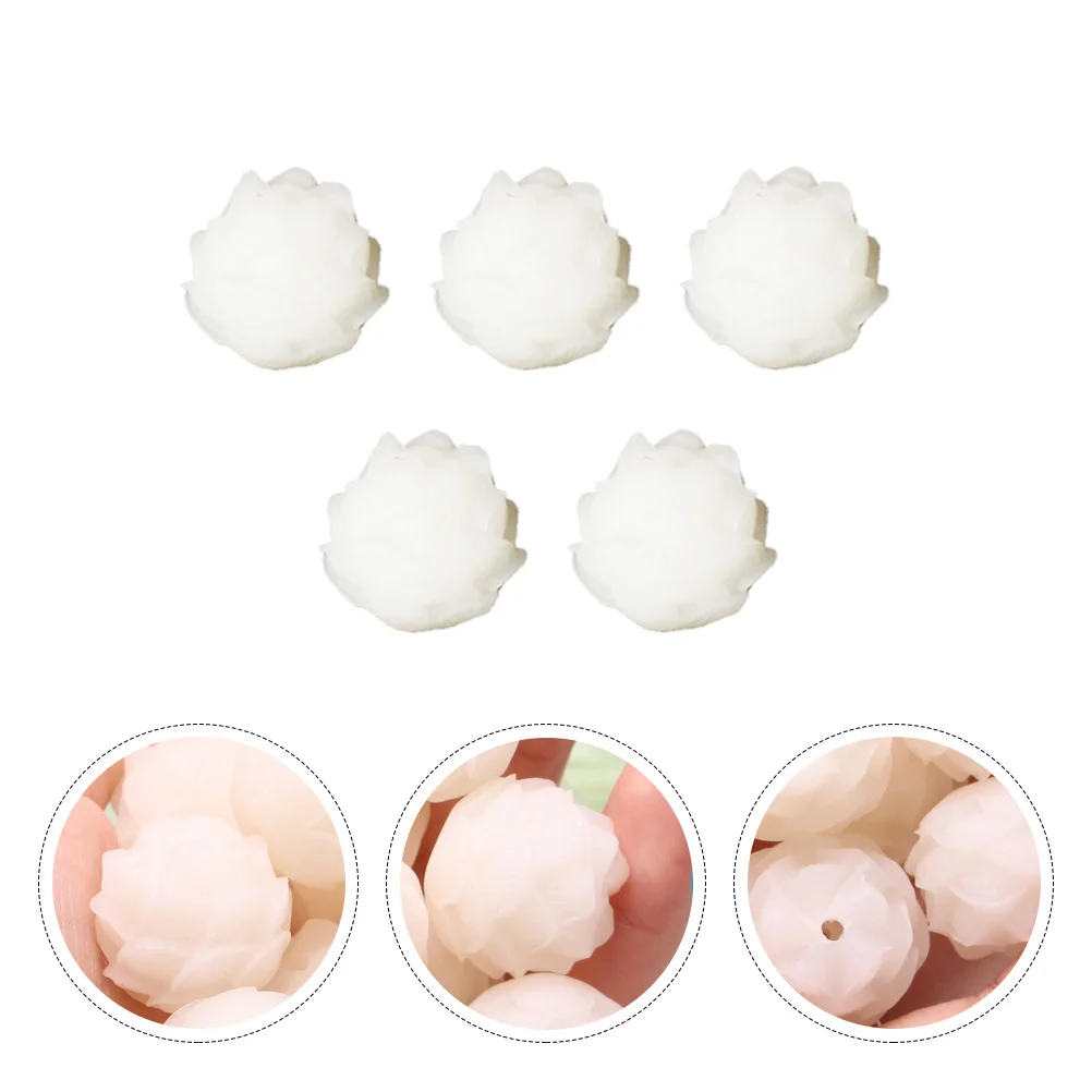 

5 Pcs DIY Buddha Beads 20 22mm Five layer Bodhi Root Lotus Flower Vintage Jewelry Making Beads Necklace Bracelet Earrings Craft