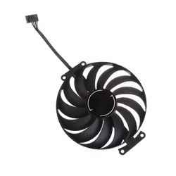 95mm 6Pin 12V 0.5A Cooler Fan T129215SU VGA Fan Graphics Card Cooling Fan for RTX 3050 3060 PHOENIX ITX Cooler