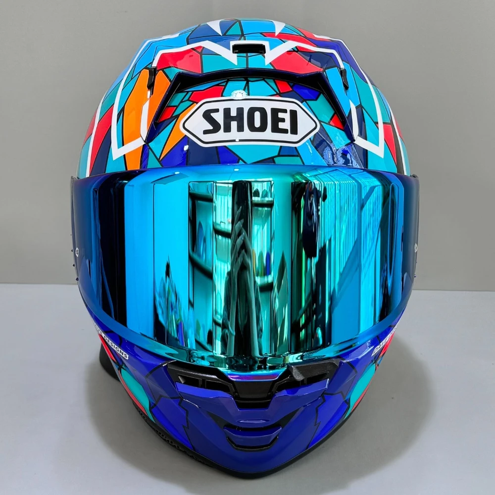 SHOEI X15 BarcelonaFull-Face Motorcycle Helmet Gloss Finish Barcelona Full-Face Motorcycle Helmet SHOEI Helmet