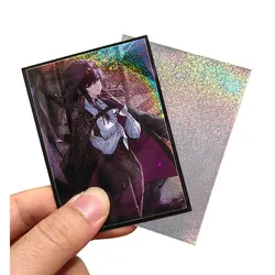 50ct Holographic Flashing Sleeves (Arianna The Labrynth Servant) Top Loading Trading Card Sleeves 63X90MM Deck Protector for YGO