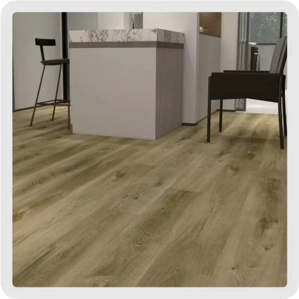 カスタマイズ版 プラスチックタイル カーペット/石/木 SPCビニール ハードコア SPC オフィス/別荘/リビングルーム用床材