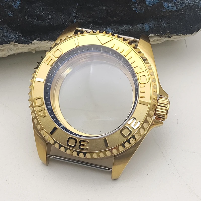 42mm SKX007 Watch Case Dome Sapphire Glass Fits for NH35 NH36 7S26 4R Movement Transparent Back Cover Men Case Repair Replace