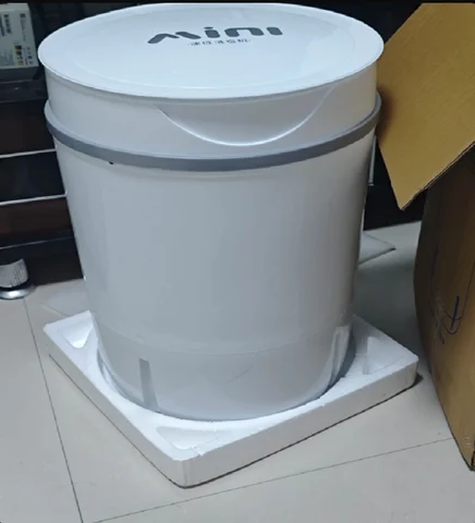220V VCJ Single Tub  Washing Machine| Mini Laundry Washer for Baby and Child Clothes DW
