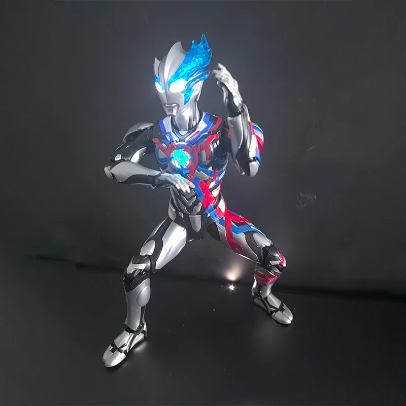 オリジナル Blokees ブロックマン伝説のアニバーサリーバージョンカスタムウルトラマンゼロ Z イルミネーションスーパーアクションフィギュアコレクションギフト