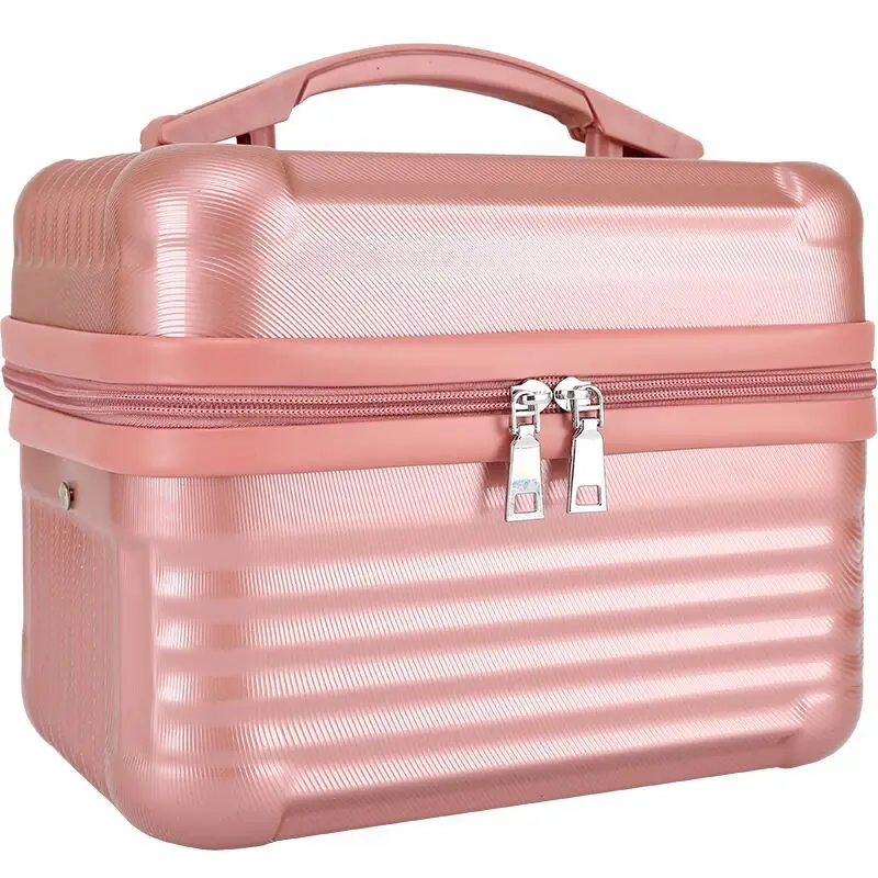 Cosmetic Bag New Portable Handheld Suitcase Large Capacity Waterproof Toiletries Storage Bag Makeup Case