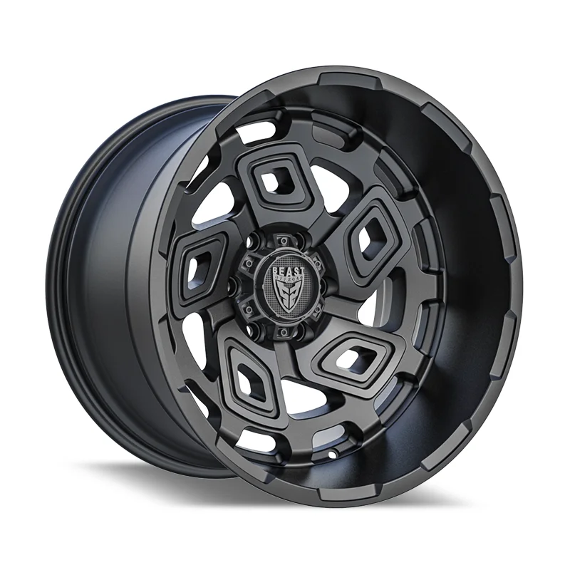 

Factory direct deliveryBEAST 20inch 12J 5x114.3 6x139.7 Offroad Wheels for Passenger Car Wheels