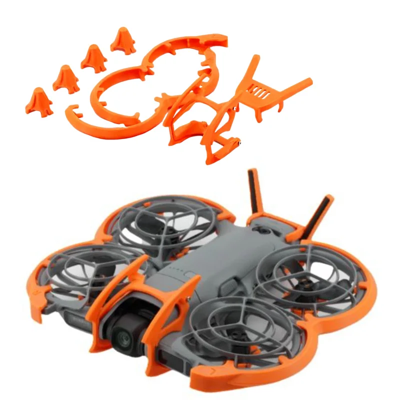 

For DJI Neo2 Drone Anti-Wear Foot Pad Camera Gimbal Protective Cover Tail Antenna Housing Fuselage Guard Ring Anti-Collision Kit