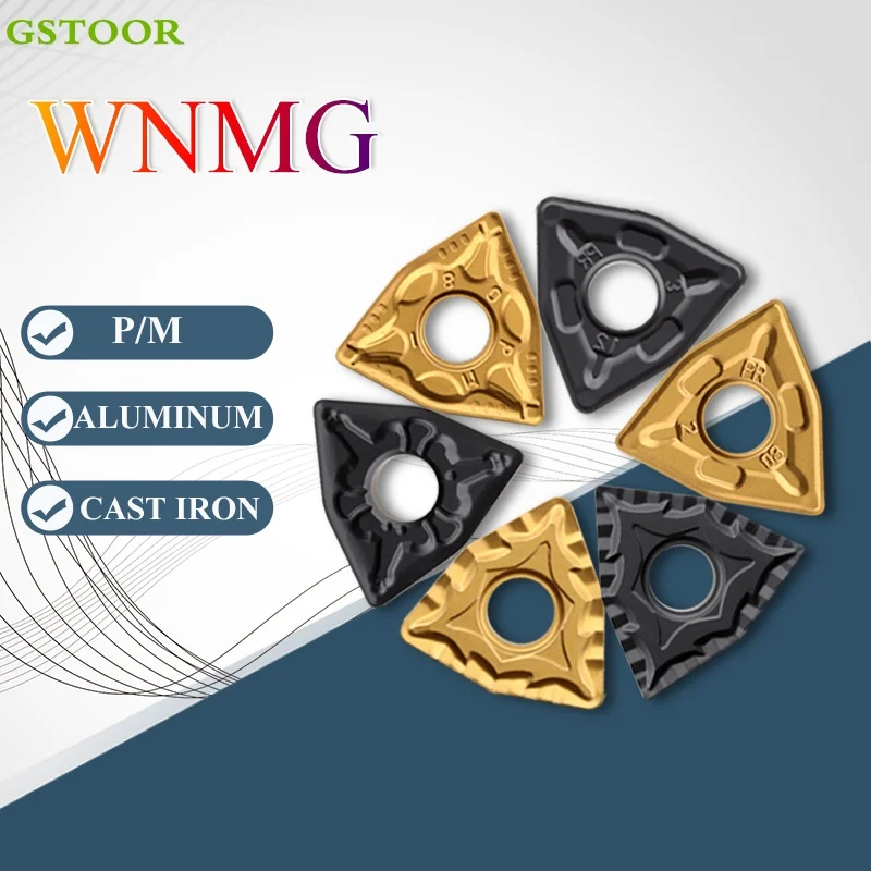 

WNMG080404 WNMG080408 WNMG080412 Hard Alloy Turning Tools MA/MA/MQ/HA/HS/TM/CQ/HQ Carbide Inserts CNC Lathe Cutting External