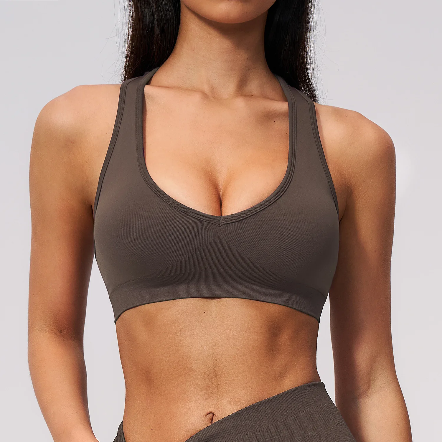 Breathable Sports Bra Top Fitn - Sports Equipment Logos 评论和价格