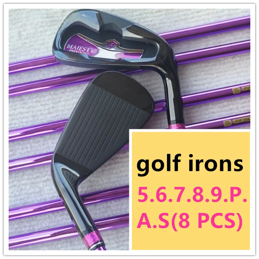 

Women golf clubs majesty Prestigio golf clubs full set (5.6.7.8.9.P.A.S) 8-piece golf irons graphite shaft