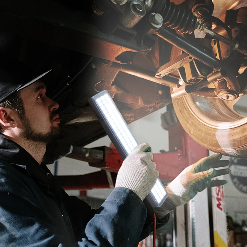 2 position LED Multifunctional Emergency Lights Rechargeable Handheld Outdoor Tent BBQ Fishing Adventure Warning Work Light Lamp