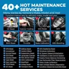 TOPDON 자동차 진단 도구 전문 스캐너, 자동차 자동 스캔, ECU 온라인 코딩, OBD2 스캐너, 코드 리더, 피닉스 플러스 2 4