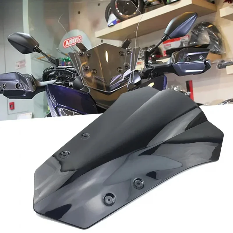 

For Yamaha Smoke Windshield WindScreen Double Bubble MT-09 Tracer MT09 FJ09 FJ-09 2015 2016 15 16 MT 09 FJ 09
