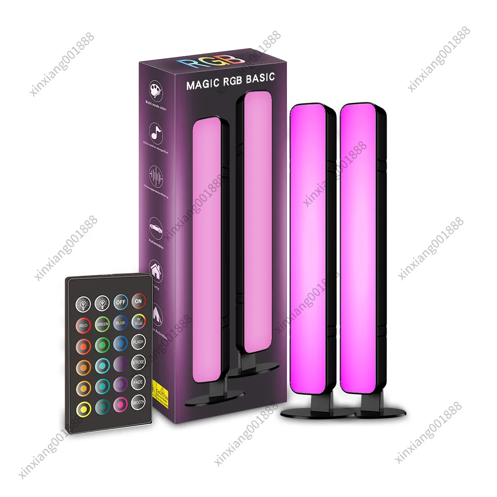 Gaming PC Desktop Sound Reactive Ambient Lamp Bedroom Music Rhythm Voice-Activated Light