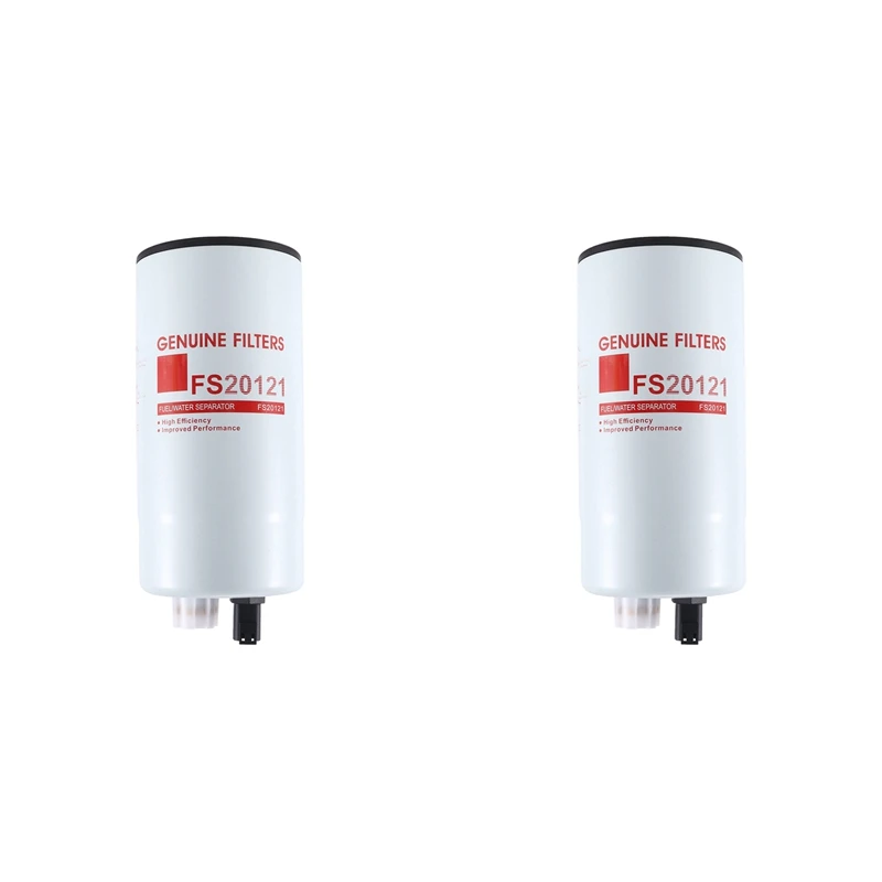 

2X FS20121 Fuel Water Separator Filter For -Cummins L9, B6.7 Model Year 2020 2021 2022