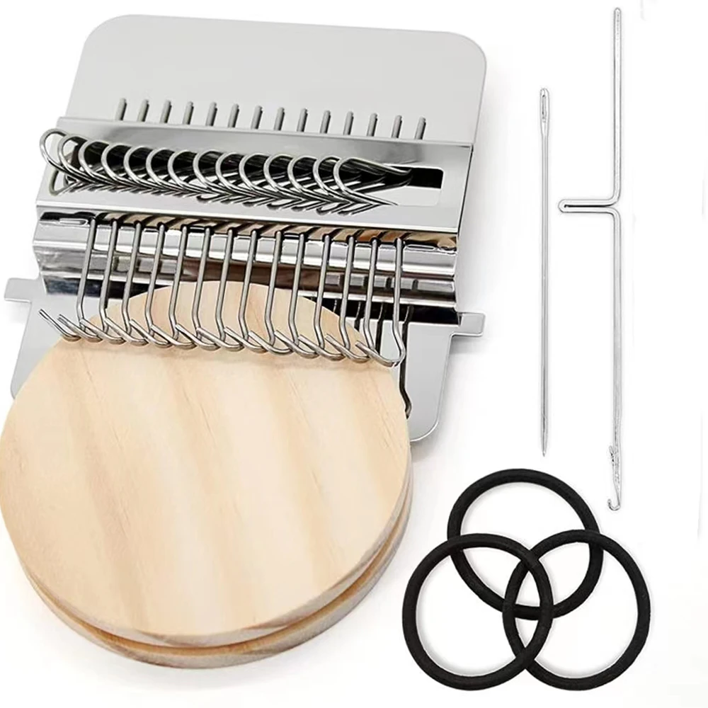 

Mini Darning Knitting Machine Small Loom Machine Tools Easy To Carry Small Loom Household Knitting Machine For Mending Socks