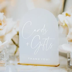Frosted Acrylic Wedding Signage,Arch Wedding Signs,Set of 3 Acrylic Signs,Wedding Guestbook Sign, Cards&Gifts,Dessert Bar