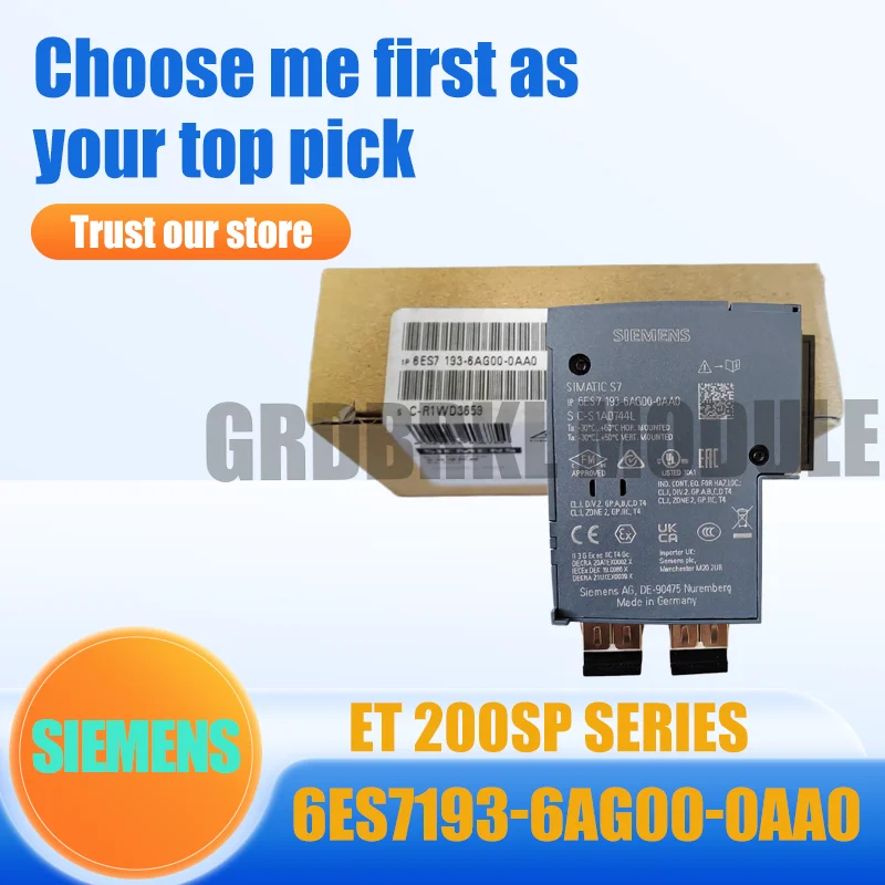 

New Original SIEMENS 6ES7193-6AG00-0AA0 6ES7 193-6AG00-0AA0 ET200SP Server Module