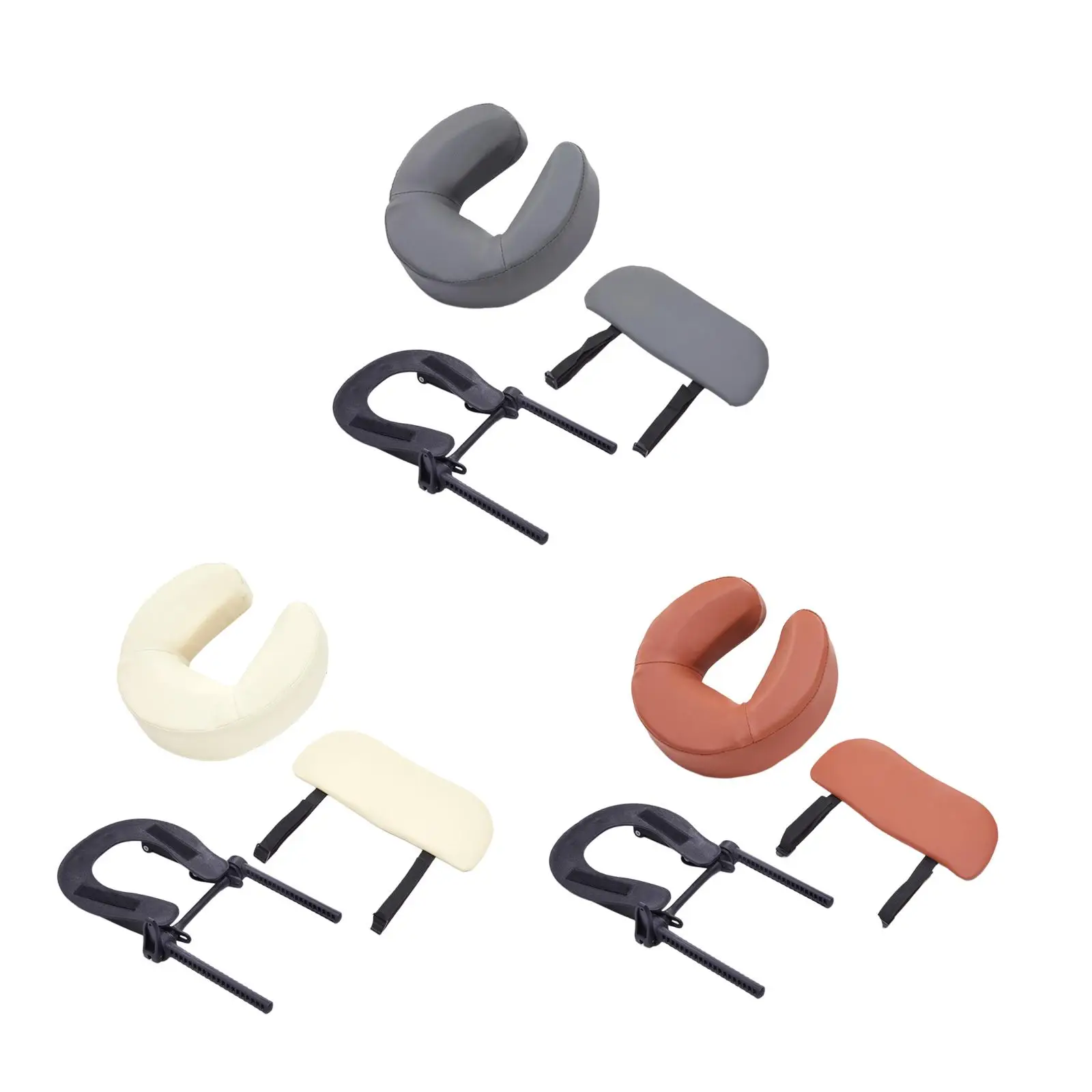 

Face Cradle with Pillow for Massage Table and Armrest Pillow Sturdy Cushion