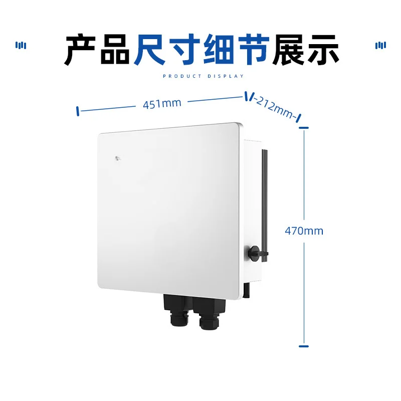 สำหรับการจัดเก็บออปติคอล230V และการแปลงแบบกริดแบบบูรณาการ MPPT อินเวอร์เตอร์เก็บพลังงานแสงอาทิตย์