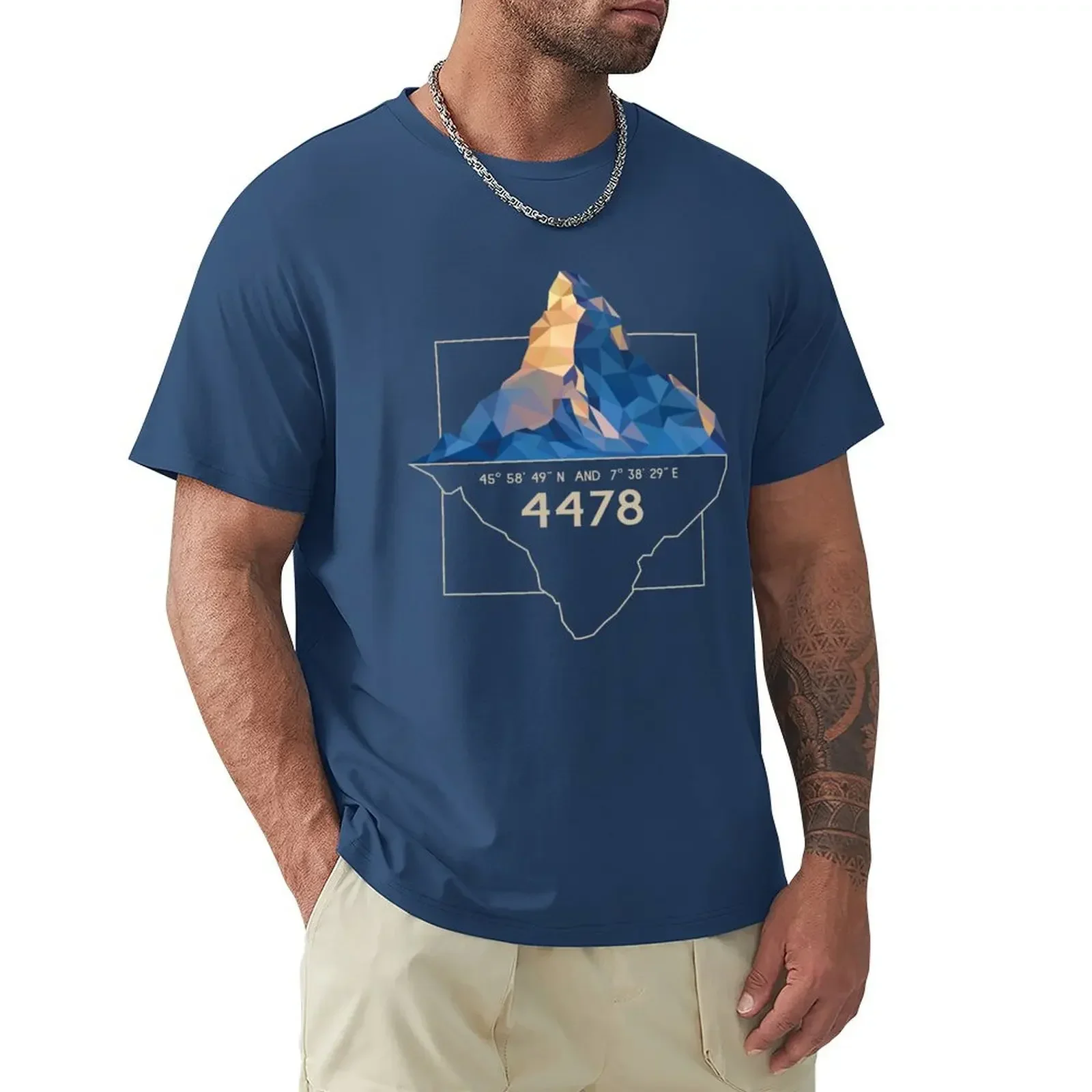 Matterhorn 4478 Zermatt Wallis Valais Switzerland Alps mountaineer mountaineer T-Shirt kawaii clothes mens big and tall t shirts