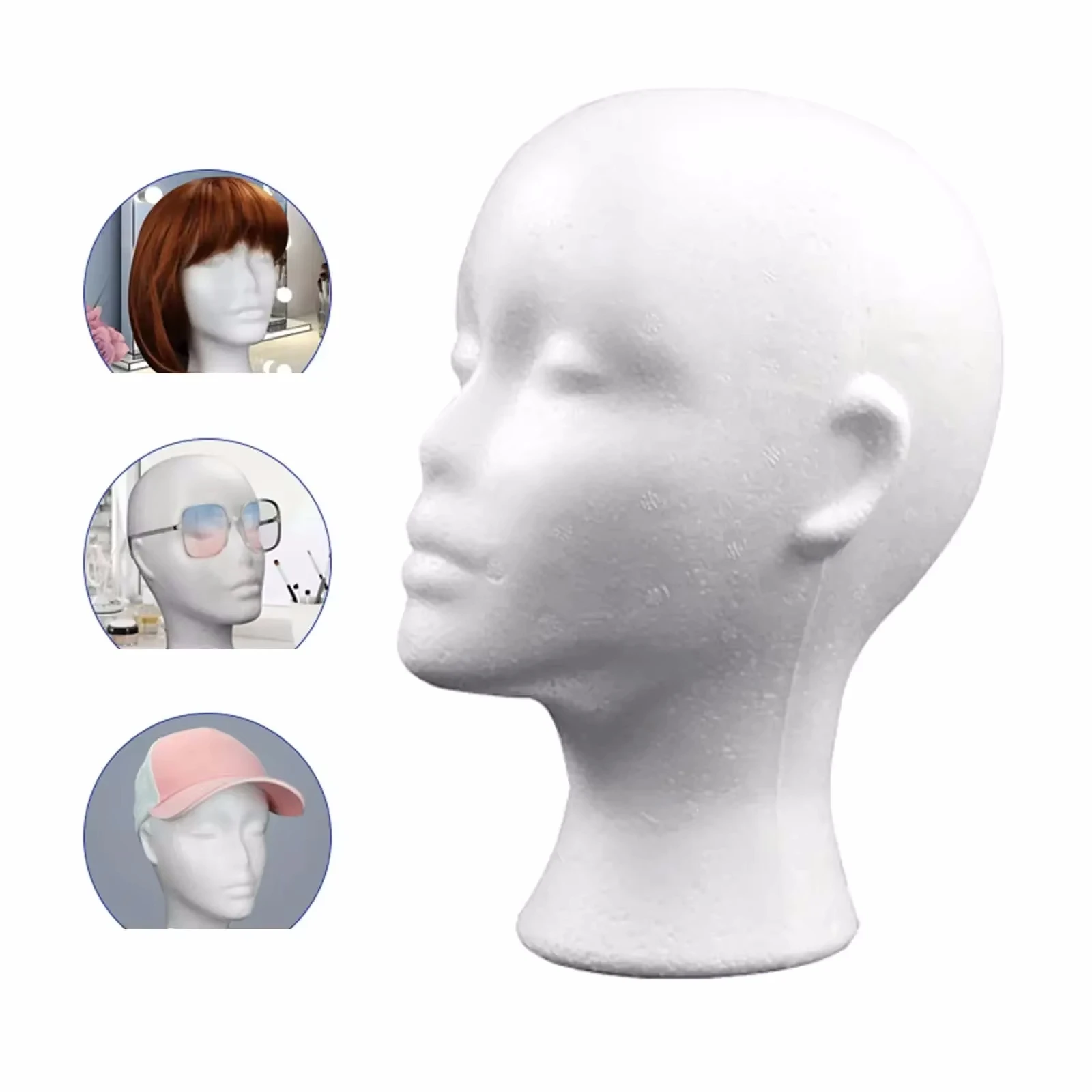 Dressmaker Mannequins for Boutique Realistic Mannequin Female Female Wig Stand Mannequin Body Woman Wigs Storage Display Tool