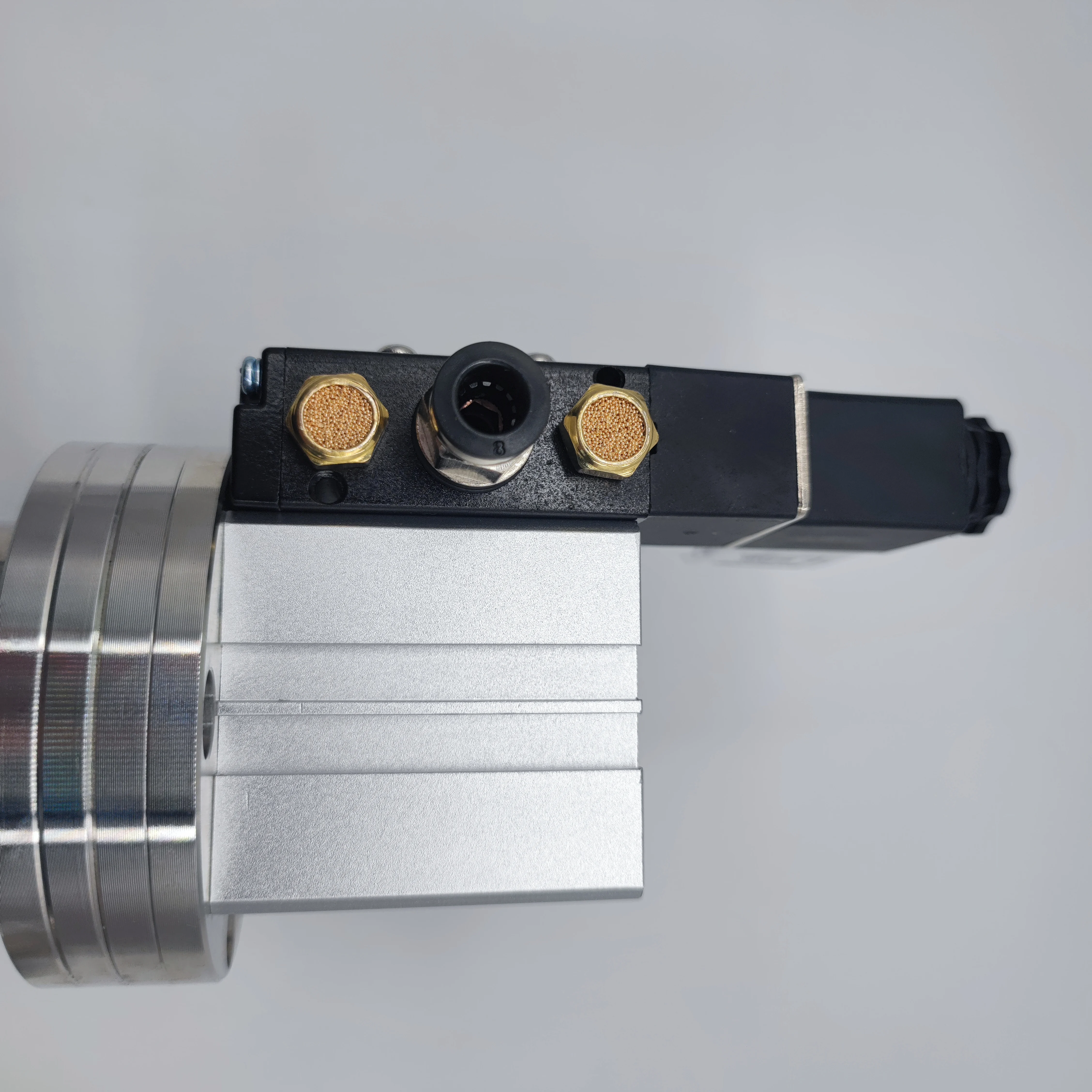 KF صمام فلابر هوائي من النوع L GDQ صمام زاوية فراغ عالي KF16 KF25 220 فولت و24 فولت #5