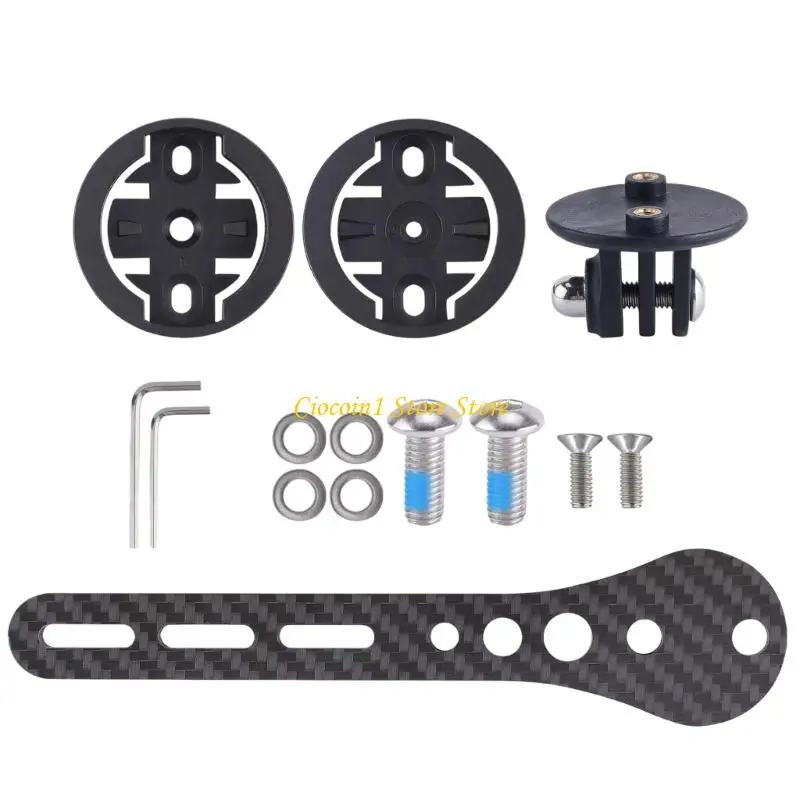 A3PC Lightweight Carbon Fiber Bike Mount Adjustable Holder Quick Setup Universal Bike Device Holder Suitable for Locate