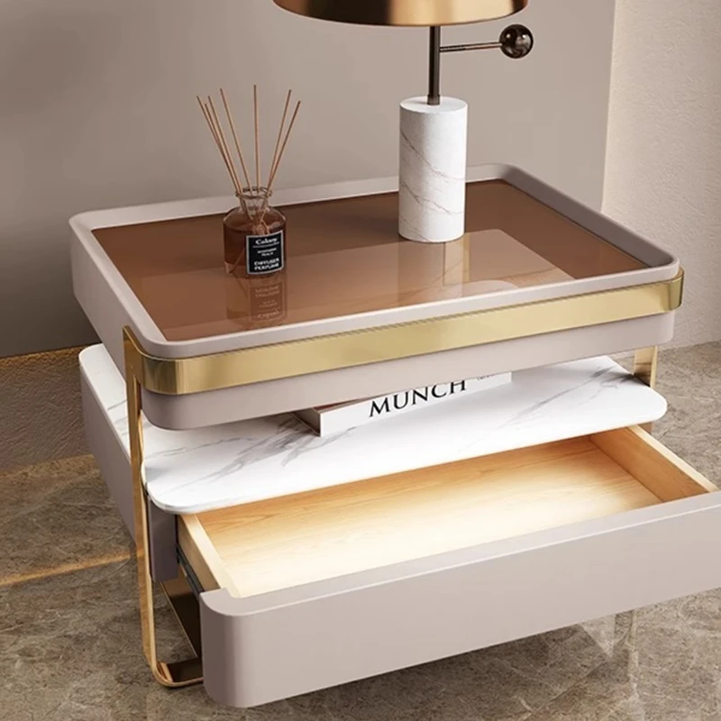 

Furnitures Nightstands Comfortable Bedroom Drawers Storage Cabinet Modern Furniture Living Room Table Meuble Chambre Design