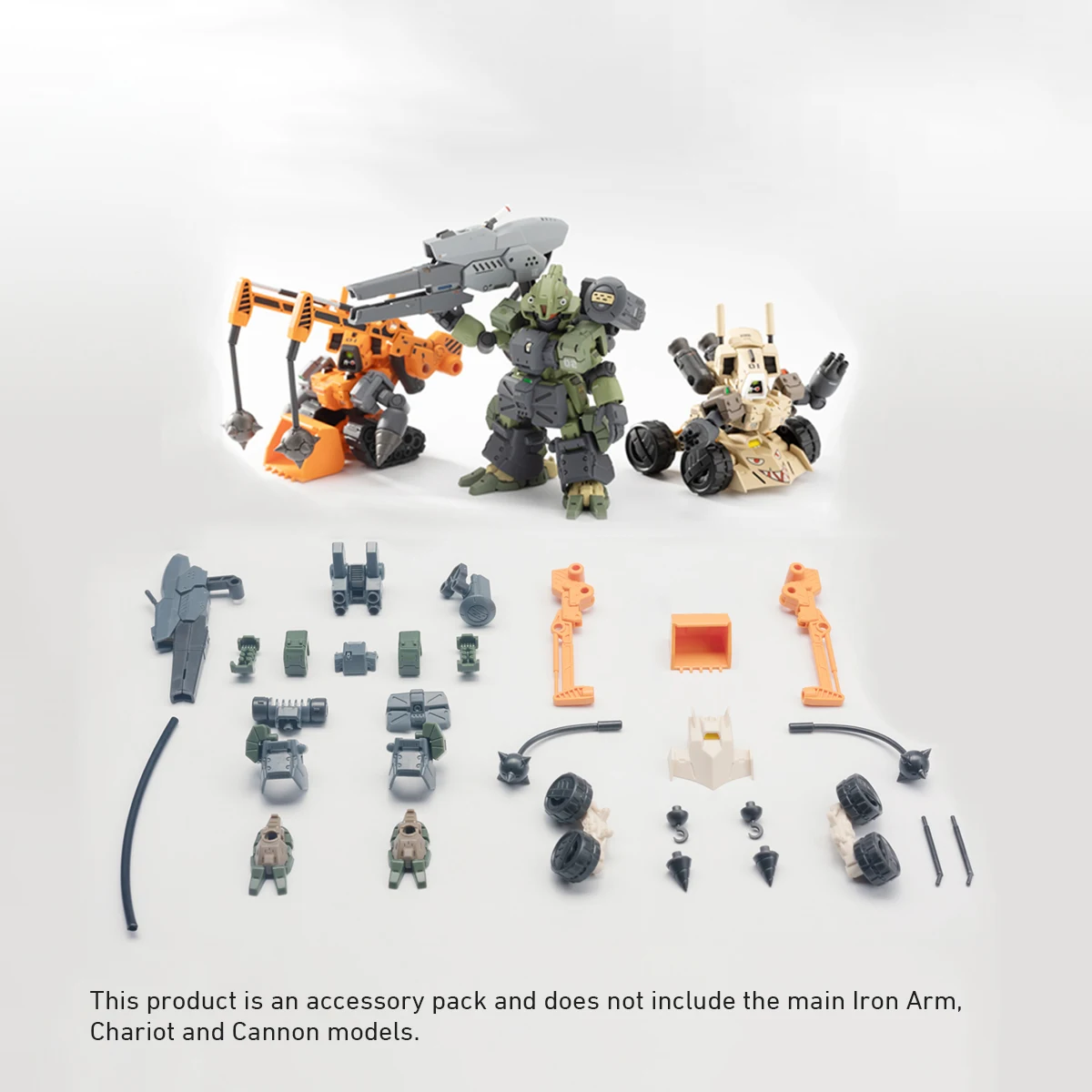 

HiPlay Baichuan Model Canned Squad Unit Series 2 CSUO 04 05 CSUO 06 Barking Hound Atmospheric Equipment Assembly Model Kits
