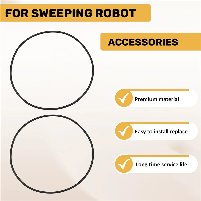 

AB43-2 шт. подходит для Ecovacs Deebot De55/53Dn55/520/T5, аксессуары для подметального робота, ремень LDS для двигателя