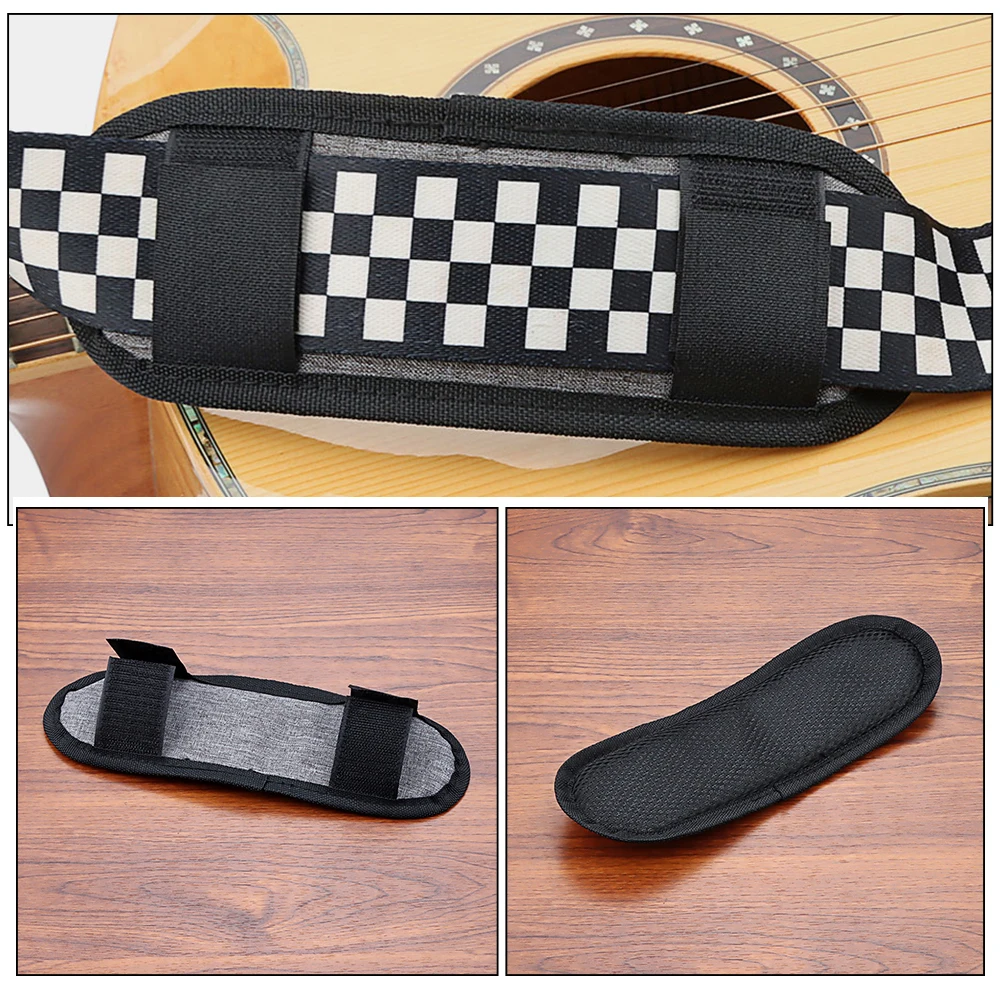 

Guitar Strap Shoulder Pad Accessory Backpack Camera Bag Pads Padding Cloth Detachable