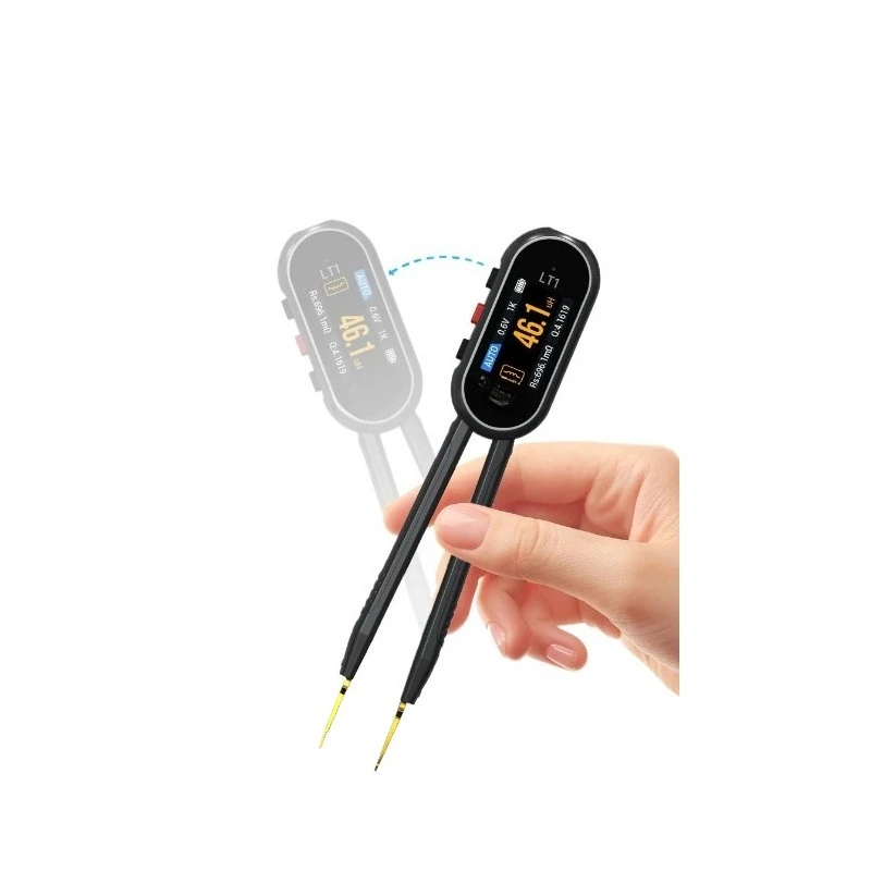 For LT1 Intelligent Digital Bridge Tweezers LCR Resistance Inductor Capacitance Component Tester Multimeter