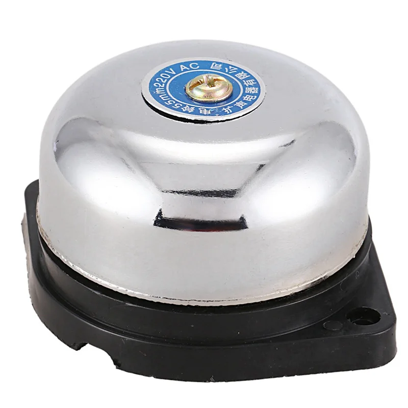 

AIAI 2Pcs 55Mm Diameter Fire Alarm Electric Gong Bell AC 220V